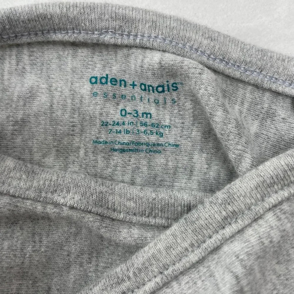 Swaddle Me Aden & Anis Baby Swaddles 0-3 Months Gray White Safe Sleep Bundle - Picture 4 of 6